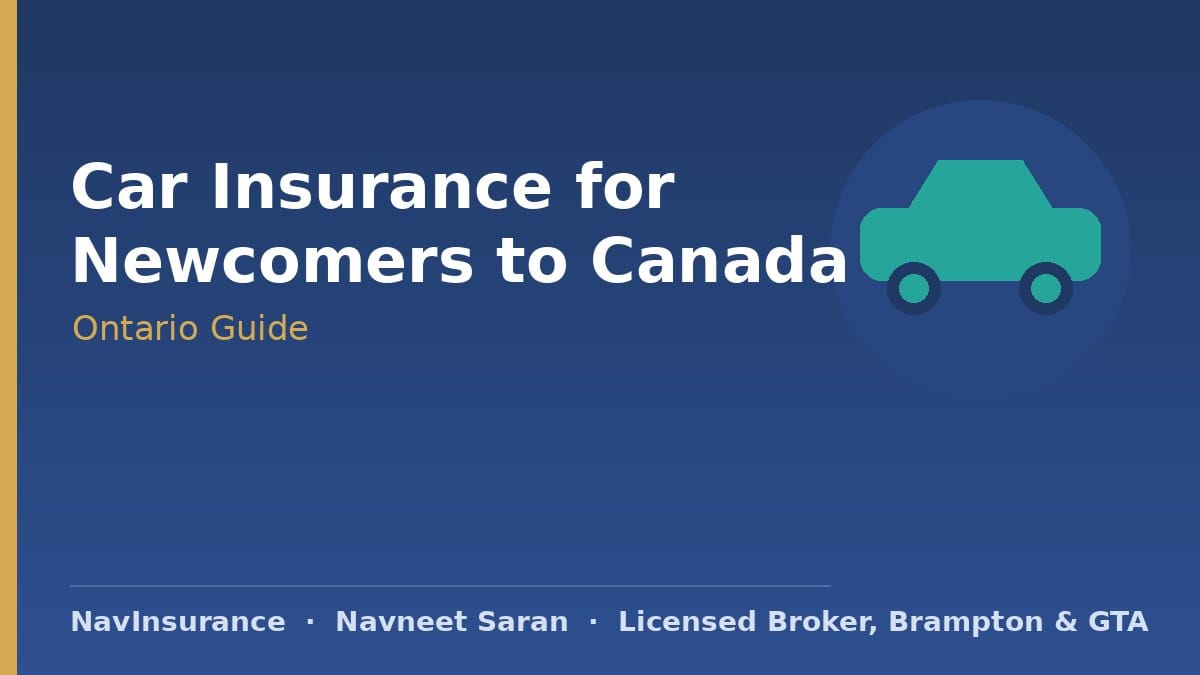 Newcomer car insurance questions and answers — Navneet Saran.