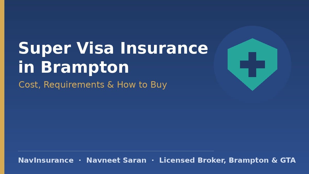 Super Visa insurance questions and answers — Navneet Saran.